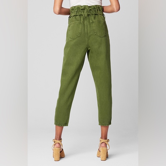 NWT Blank NYC High Rise Paperbag Waist Trouser - Picture 3 of 7